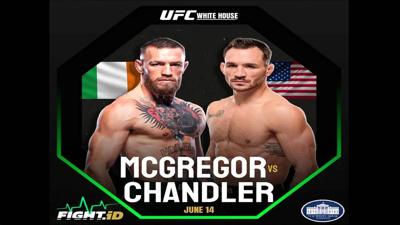 اللقاء المنتظر.. كونور مكغريغور يصافح مايكل تشاندلر في البيت الأبيض